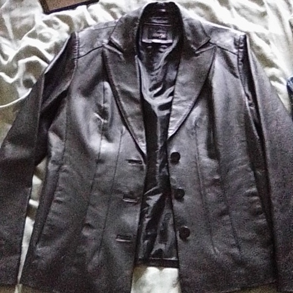 Leather jacket